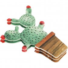 3D Stickers, kaktusar,
45 mm,
15-26 mm, 9 st./ 1 förp.