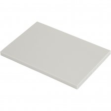 Stämpelplatta, ljusgrå, stl. 10x15,5 cm, tjocklek 0,8 cm, 10 st./ 1 förp.