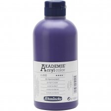 Schmincke AKADEMIE® Acryl color , brilliant violet (440), transparent, 500 ml/ 1 flaska
