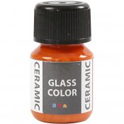Glass Ceramic, orange, 35 ml/ 1 flaska