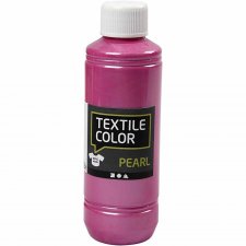 Textile Color, cyklamen, pärlemor, 250 ml/ 1 flaska