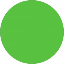Vattenfärg, grön, H: 16 mm, Dia. 44 mm, 6 st./ 1 förp.