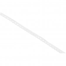 Spetsband, vit, B: 10 mm, 10 m/ 1 rl.