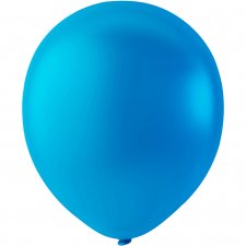 Ballonger, ljusblå, runda, Dia. 23 cm, 10 st./ 1 förp.