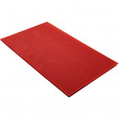 Bivaxplattor, röd, stl. 20x33 cm, tjocklek 2 mm, 1 st.