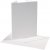 Pärlemorskort med kuvert, vit, kortstl. 10,5x15 cm, kuvertstl. 11,5x16,5 cm, 230+120 g, 10 set/ 1 förp.