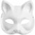 Masker, vit, H: 17-25 cm, B: 18-24 cm, 4x3 st./ 1 förp.