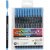 Colortime Fineliner-tuschpennor, ljusblå, spets 0,6-0,7 mm, 12 st./ 1 förp.