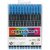 Colortime Fineliner-tuschpennor, ljusblå, spets 0,6-0,7 mm, 12 st./ 1 förp.
