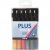 Plus Color Tusch, mixade färger, 5,5 ml, L: 14,5 cm, spets 1-2 mm, 18 st./ 1 förp.