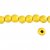 Träpärlor, gul, Dia. 12 mm, Hålstl. 3 mm, 22 g/ 1 förp.