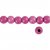Träpärlor, rosa, Dia. 12 mm, Hålstl. 3 mm, 22 g/ 1 förp., 40 st.