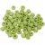 Rocaillepärlor, limegrön, Dia. 3 mm, stl. 8/0 , Hålstl. 0,6-1,0 mm, 25 g/ 1 förp.