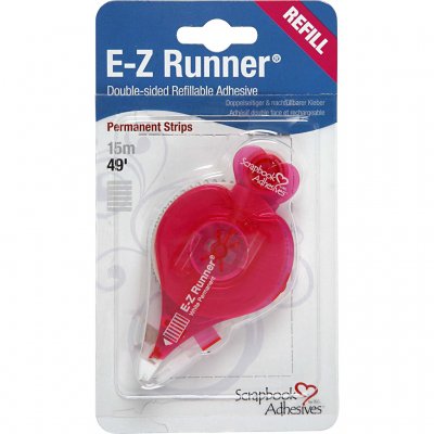 E-Z Runner® - refill, Strips, permanent, B: 8 mm, 15 m/ 1 rl.