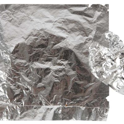 Slagmetall, silver, 0,625 m2, 16x16 cm, 25 ark/ 1 förp.