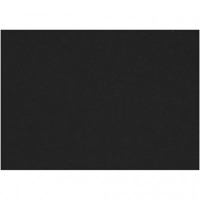Färgad kartong, svart, A4, 210x297 mm, 200 g, 100 ark/ 1 förp.