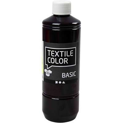 Textilfärg, rödviolett, 500 ml/ 1 flaska