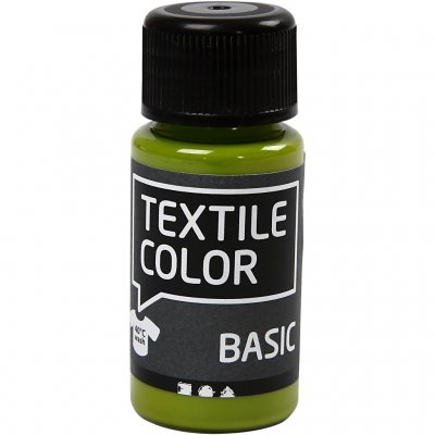 Textilfärg, kiwi, 50 ml/ 1 flaska