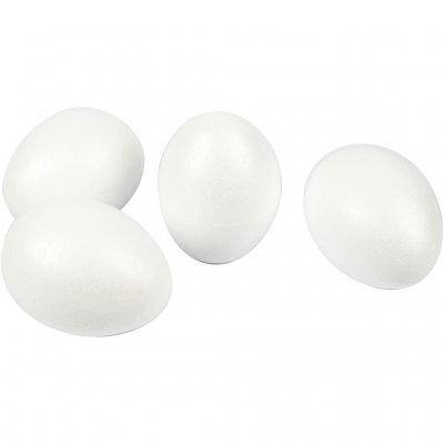 Ägg, vit, H: 10 cm, 25 st./ 1 förp.